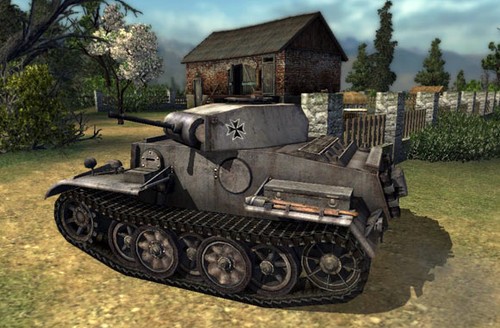 坦克世界全新坦克重装登陆ii号j型