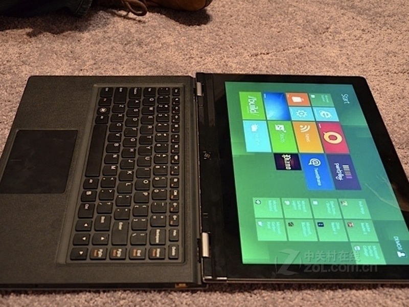 【高清图】联想(lenovo)yoga13-ifi(皓月银)实拍图 图256-zol中关村