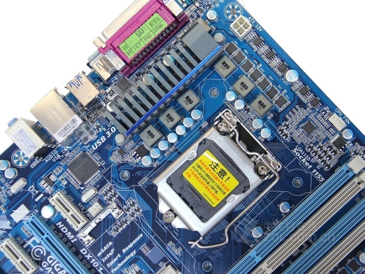 【高清图】 技嘉(gigabyte)ga-z68ap-d3局部细节图 图28