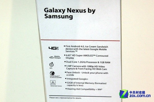 CES2012��4G LTE������GALAXY Nexus���� 