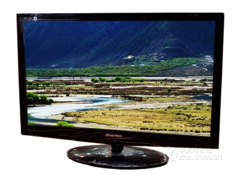 液晶显示器 长城液晶显示器 长城m2715 图片 整体外观图