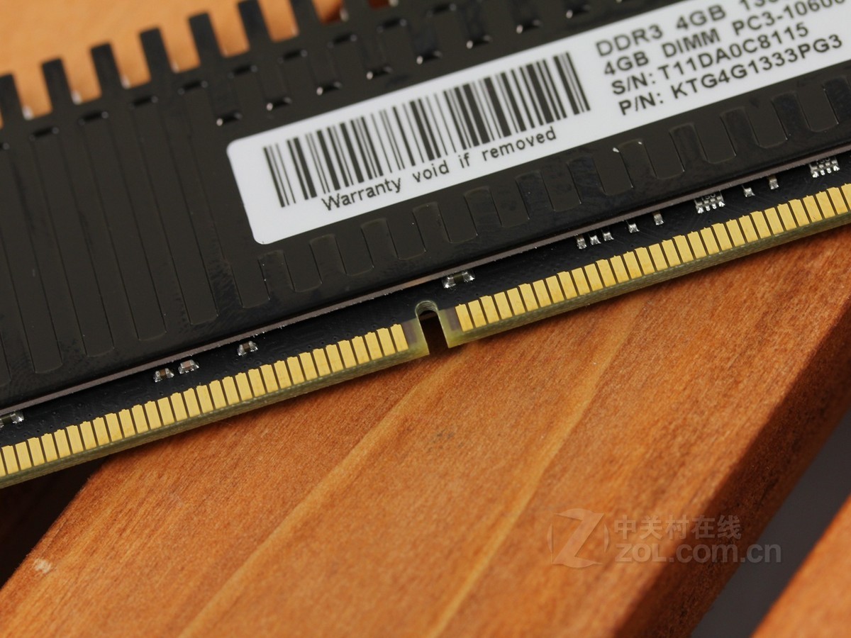 【高清图】 金泰克(kingtiger)4gb ddr3 1333(速虎-游戏版)效果图 图