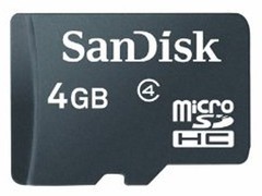 �����ƶ�microSD�洢����4GB��