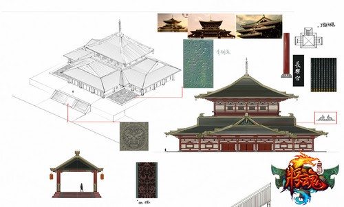 图案也还原历史将魂三国批量原画手稿流出