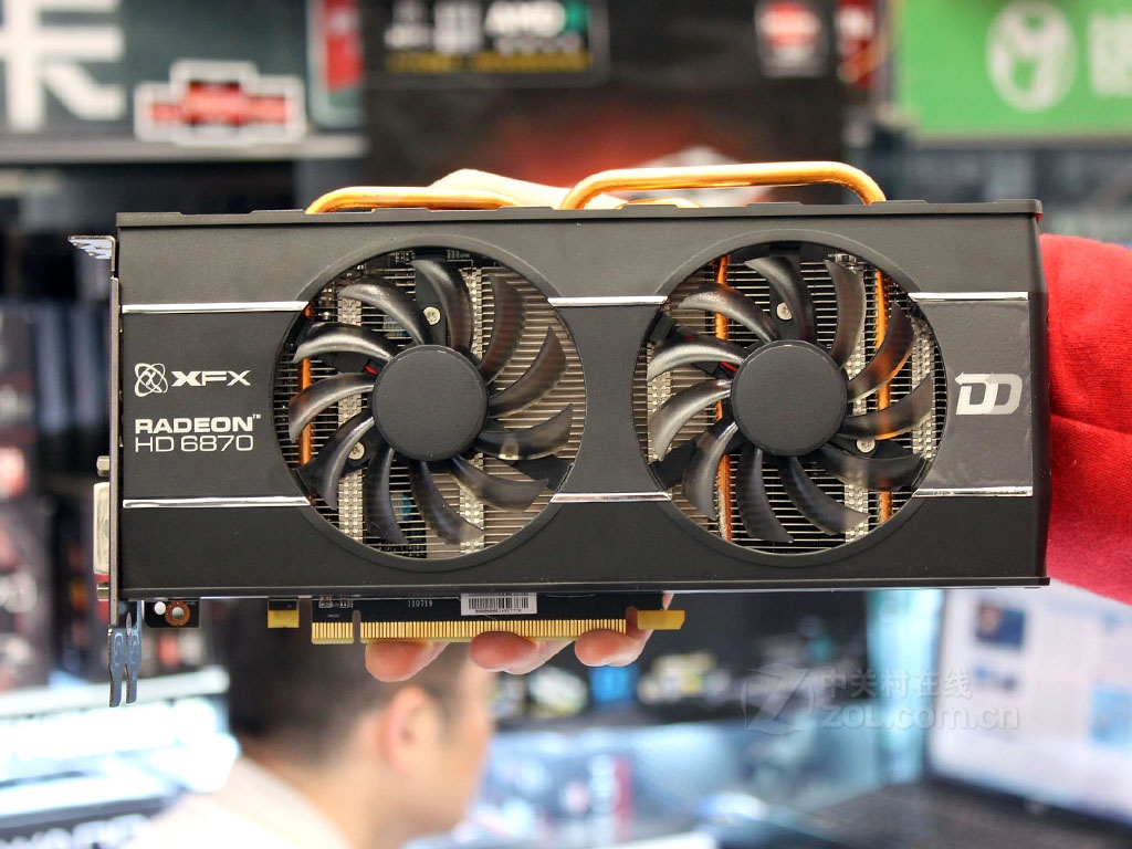 xfx讯景hd6870雪狼上校版