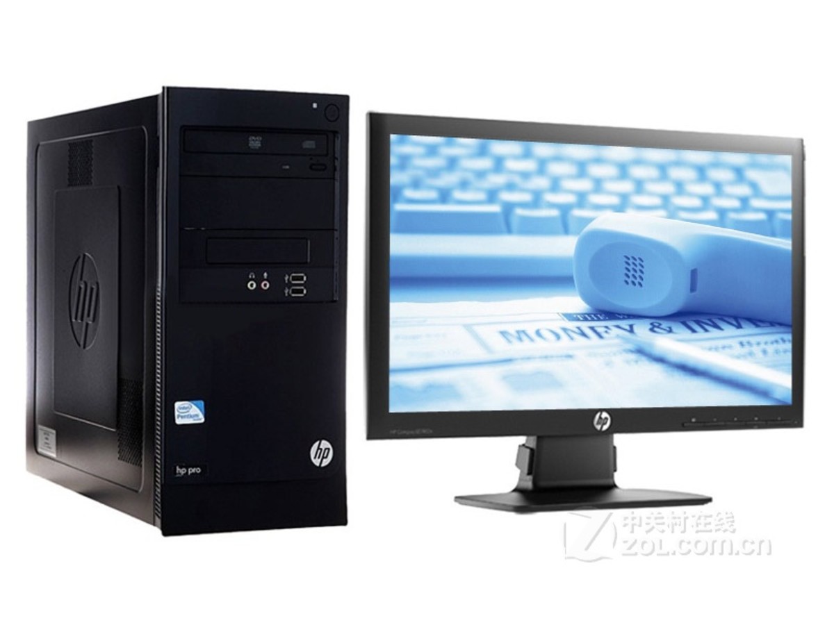 【高清图】 惠普(hp)pro 3330 mt(a6u08pa/18.5寸)整体外观图 图1