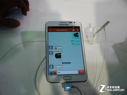 Computex2012:ȫƽ̨��ʱͨѶ����ChatON 