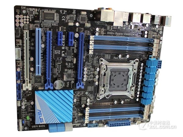 【高清图】 华硕(asus)p9x79 le整体外观图 图1