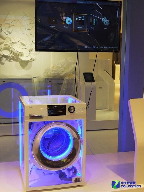 物联网洗衣机? IFA2012海尔馆展前探秘