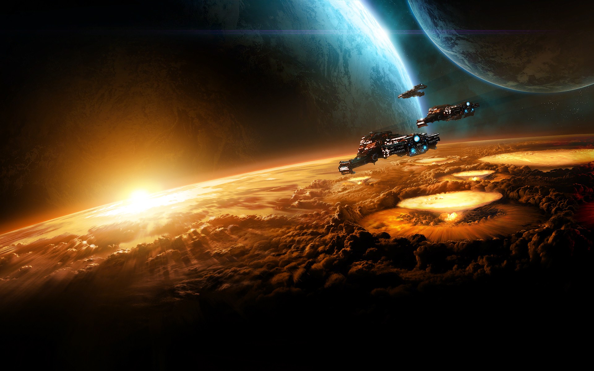 虫群之心星际行星高清loading图赏