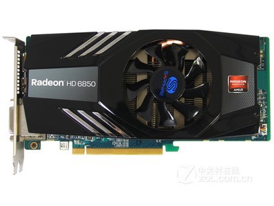 蓝宝石hd6850 1g 白金版