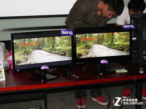 大奖送出!明基黑锐丽液晶体验会结束