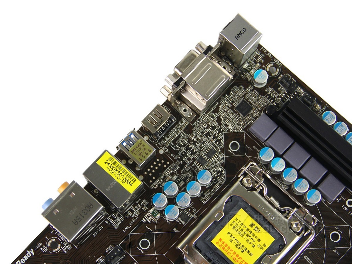 【高清图】 华擎(asrock)b75 pro3局部细节图 图25